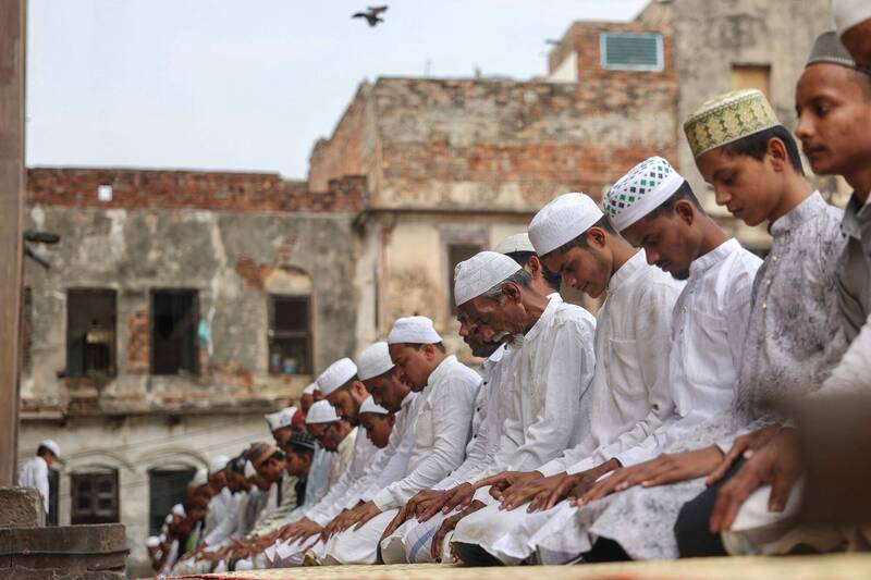 信奉伊斯蘭教的人被稱為穆斯林（Muslim）。（法新資料照）