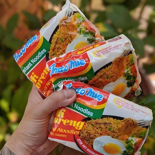 Indomie泡麵的年銷售量達170億包，是全球最暢銷的泡麵品牌之一。（擷取自社群平台）