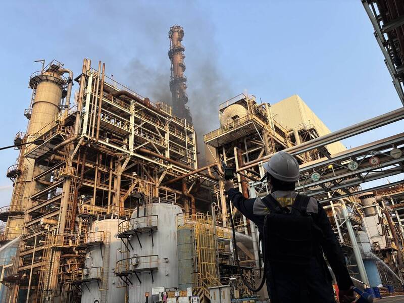 中油大林煉油廠火災 中油致歉:不影響民生用油供應