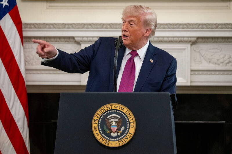 川普：會「記得」那些沒有申請關稅退款的公司