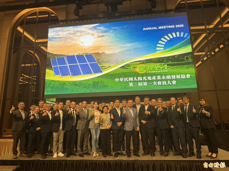 太陽光電永續協會理事長沈尚弘：產業低谷已過、今年會更好