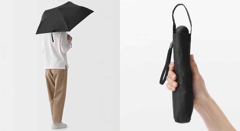 包包不再塞爆！MUJI「羽量級日傘」日本賣爆、170g輕巧又抗曬