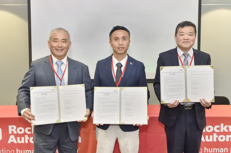 洛克威爾自動化與南亞、曉暘電能簽署合作意向書。（業者提供）