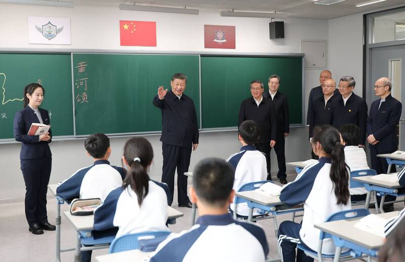 在2026年3月、剛剛結束的最新考察中，習近平說：「黨中央關於建設雄安新區的決策是完全正確的」。（路透）