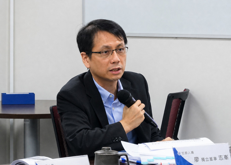 宏泰人壽115年度「公平待客巡迴列車」計畫正式啟動。圖為宏泰人壽獨立董事廖志峯。（圖由宏泰人壽提供）