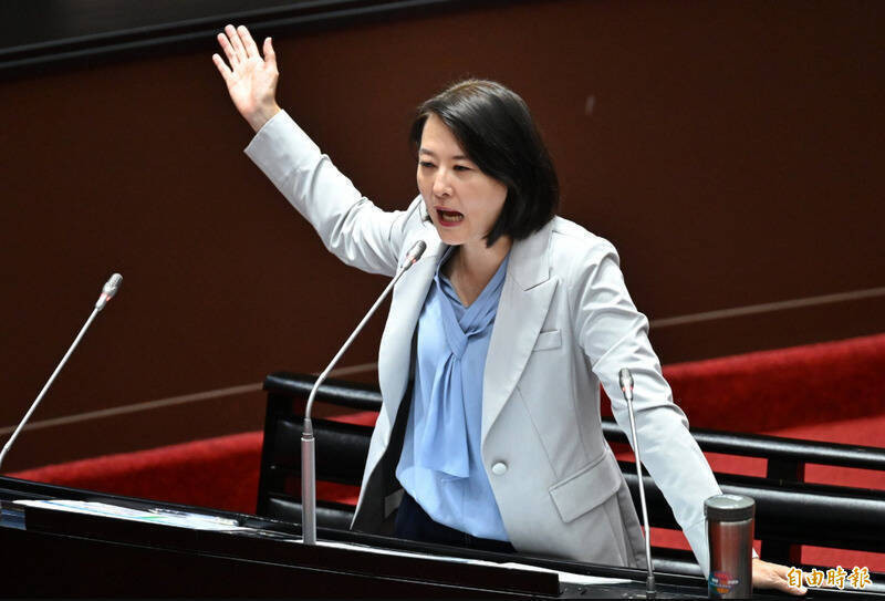 國民黨立委王鴻薇。（資料照）
