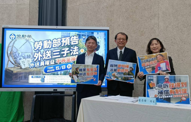 外送員遭棄單仍有酬、依法解約最高領6個月補償 外送3子法草案重點一次看