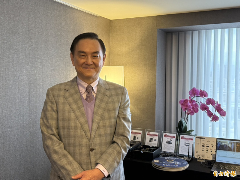 鈺創董事長盧超群。（記者卓怡君攝）