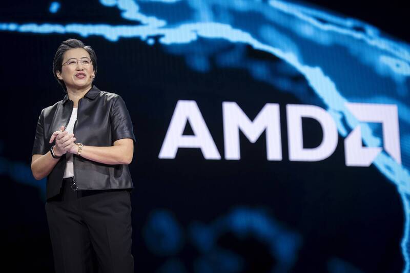 AMD（超微）下一代處理器Venice 採台積電2奈米製程。圖為AMD執行長蘇姿丰。（美聯社資料照）