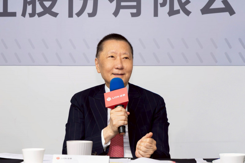 雄獅董事長王文傑。（雄獅提供）