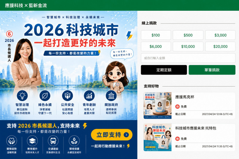 九合一大選揭幕 藍新攜應援科技搶選舉商機
