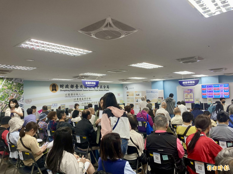 綜所稅申報705萬件 自繳稅額3852億、退稅金額635億