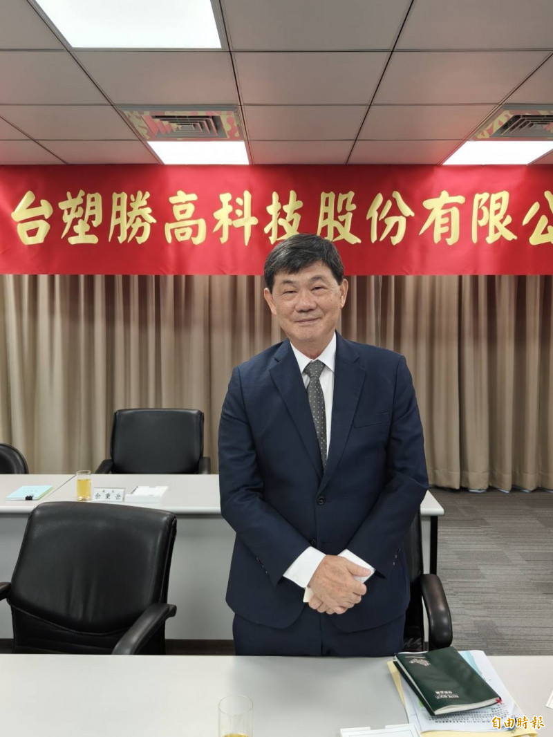 台勝科董事長郭文筆。（記者洪友芳攝）