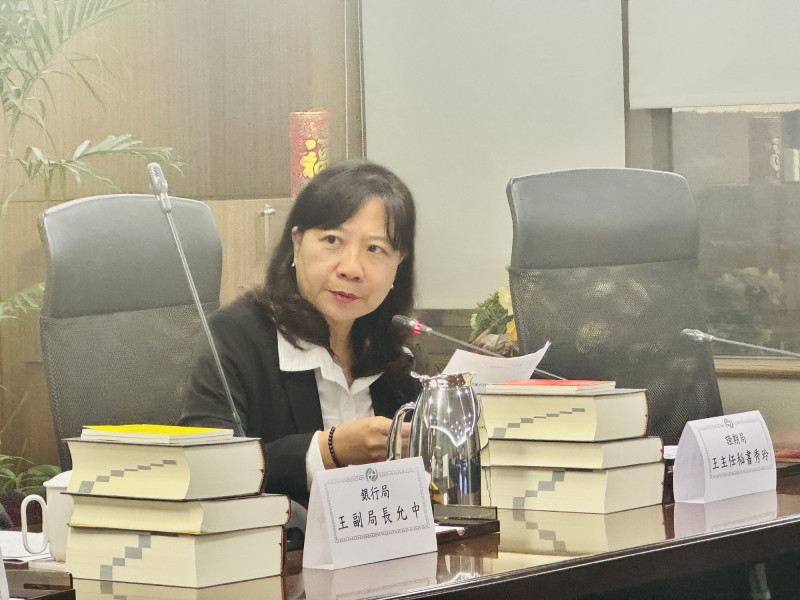 國泰投信傳出因未將利害關係人納管，最重可能被開罰３百萬元裁罰。圖為證期局主秘王秀玲。（記者王孟倫攝）