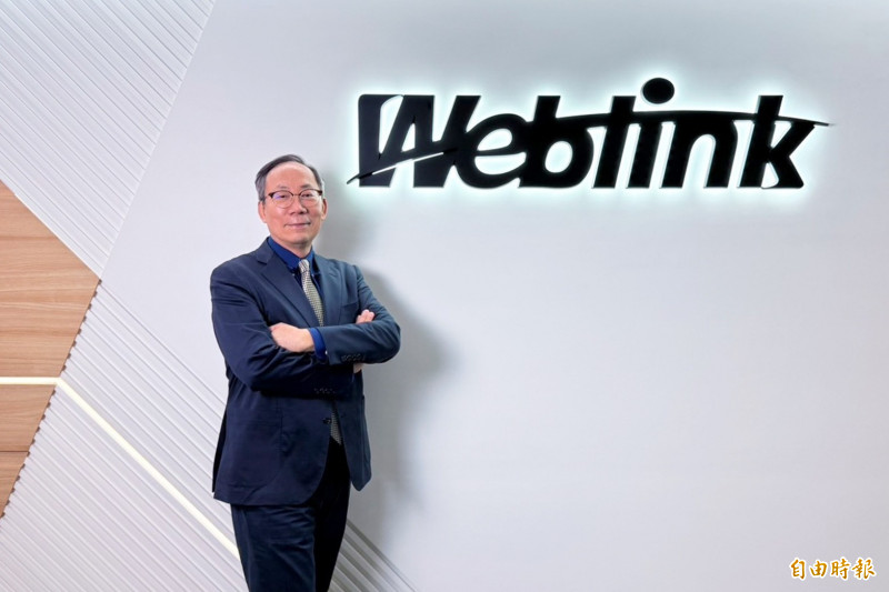 展碁董事長林佳璋看好今年營運表現。（記者卓怡君攝）