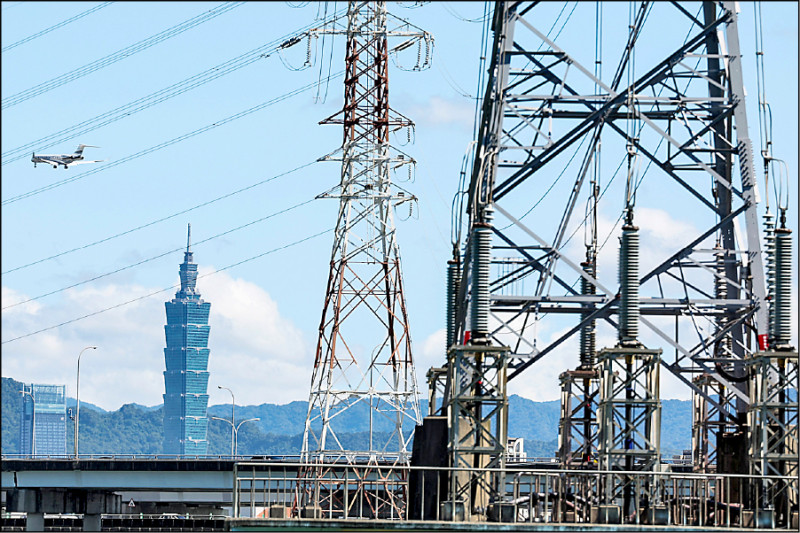 台電指出，AI資料中心最大的挑戰並非總用電，而是高度集中用電，「選址比總容量更重要」。（中央社資料照）