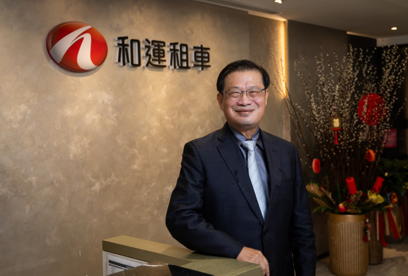 和運租車董事長劉源森表示，和運由興櫃轉上市是邁向國際化與擴大智慧移動生態圈布局的關鍵一步。（和運提供）