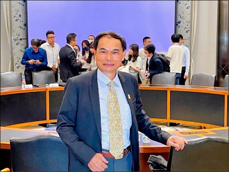 泰碩漲停。圖為董事長彭朋煌。（資料照）