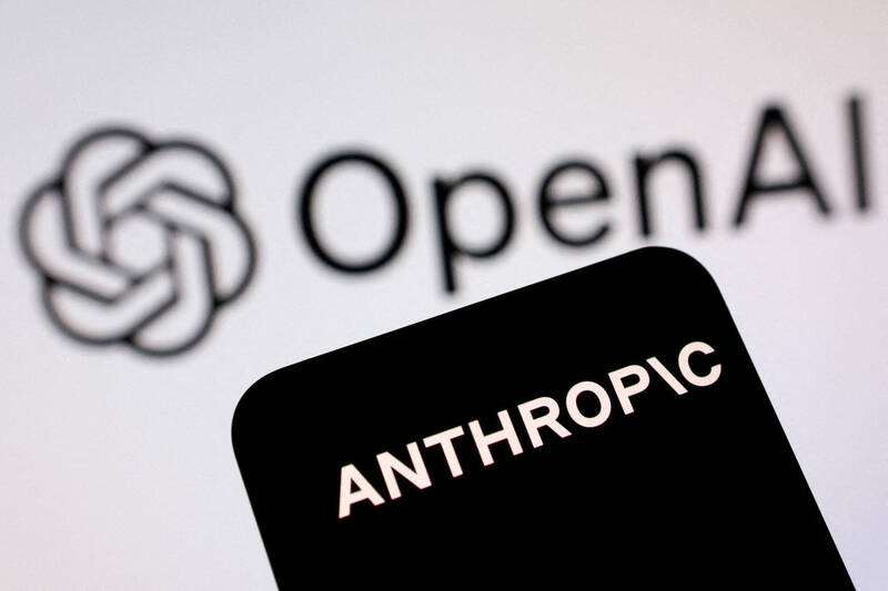 市場分析人士對OpenAI與Anthropic的未來發展提出不同看法。（資料照，路透）