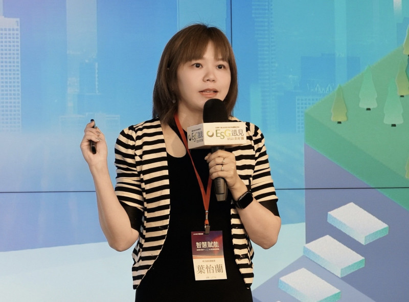 昕力資訊攜手美國Juxta引進尖端「全域定位」科技，圖為總經理葉怡蘭。（業者提供）
