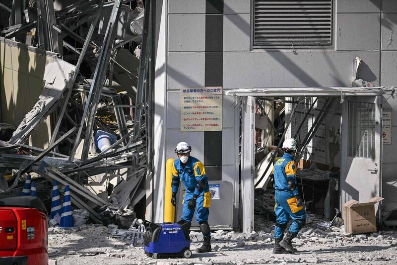 日本熊本地震是該地區自2016年以來震級最大的一次，已確認13人死亡。（法新社）