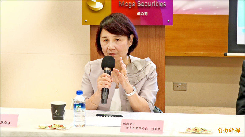 創意董事長張麗絲。（資料照）