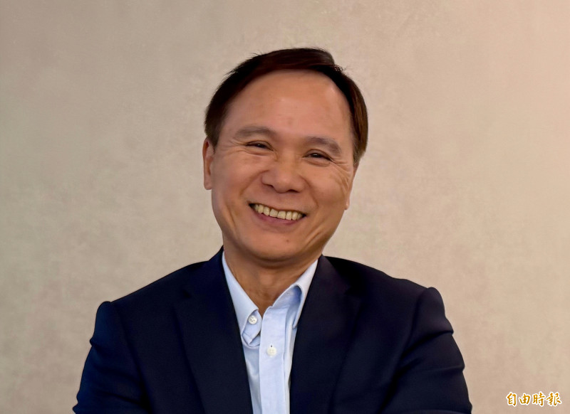 融程電董事長呂谷清表示，軍工產品應用比重持續提高，且成長速度強於整體營運。（記者方韋傑攝）