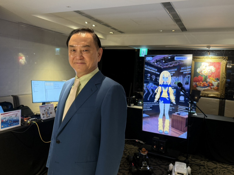 鈺創董事長盧超群。（記者卓怡君攝）