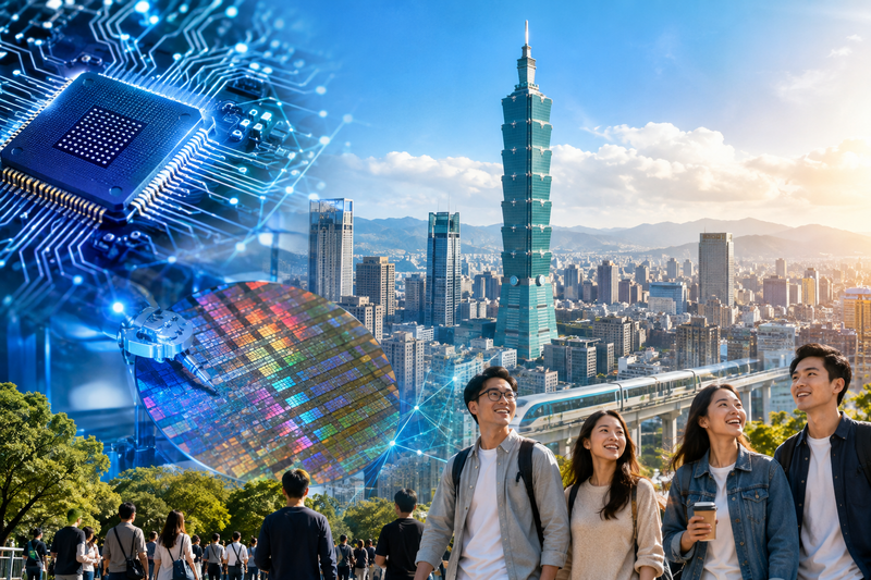 受惠AI浪潮，台灣今年上半年GDP成長13.72%。（本報製圖）