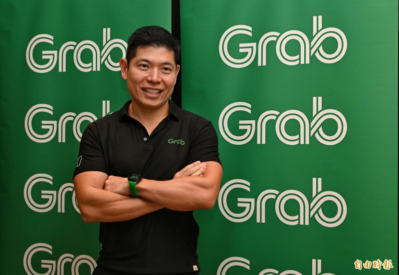 Grab集團執行長暨共同創辦人陳炳耀今（12）日親自回應，Grab收購foodpanda台灣所引發的相關爭議與外界疑慮。（記者張嘉明攝）。