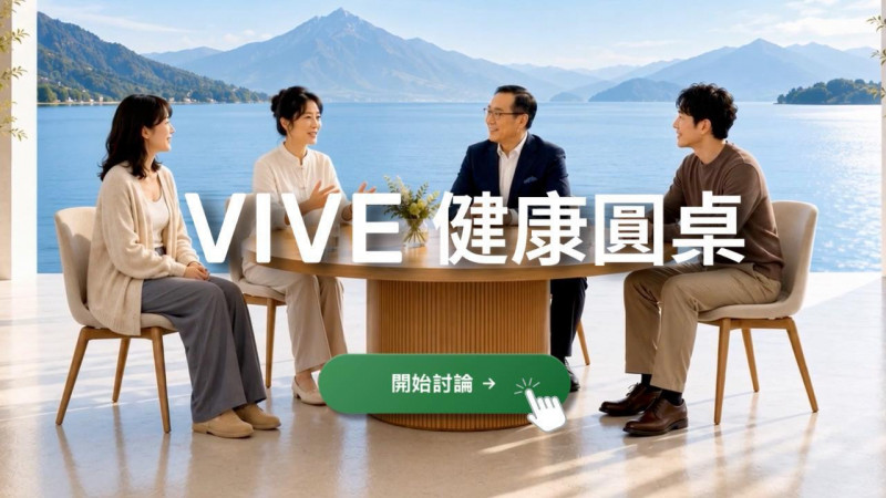 宏達電HTC推出VIVE圓桌 AI 專家團隊互動平台