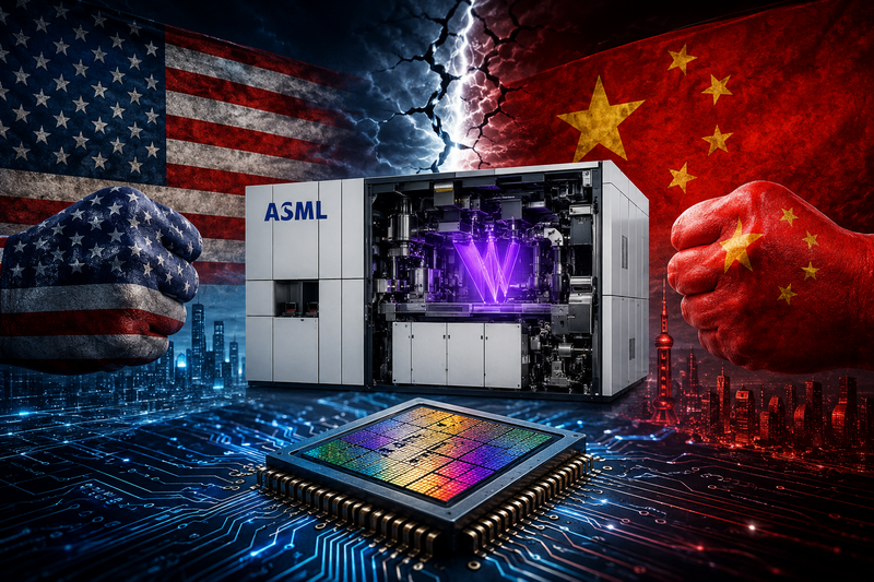 殺招來了！傳美國逼荷蘭對中下重手 ASML設備、維修恐全面斷供