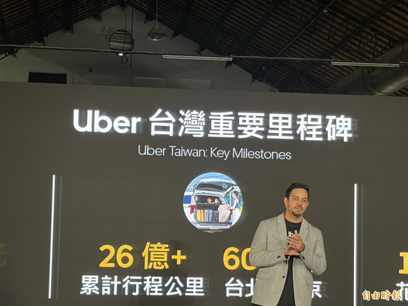 Uber在台13年跑破26億公里！「這服務」年增近4成 蔡依林接代言