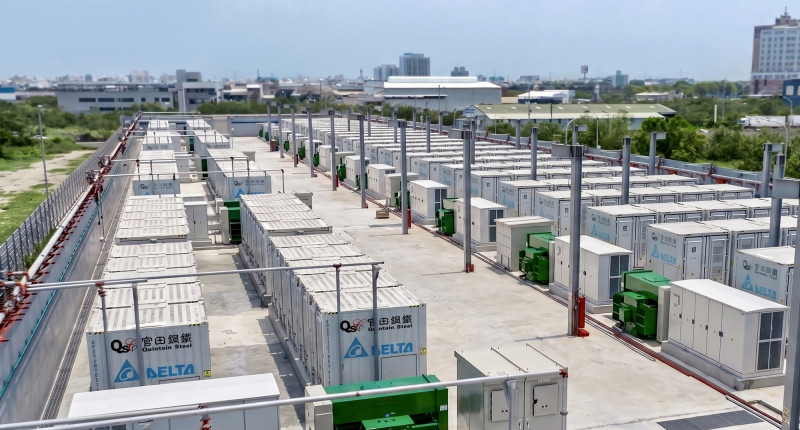台達電助攻南台灣電網韌性 麻豆儲能案場上線