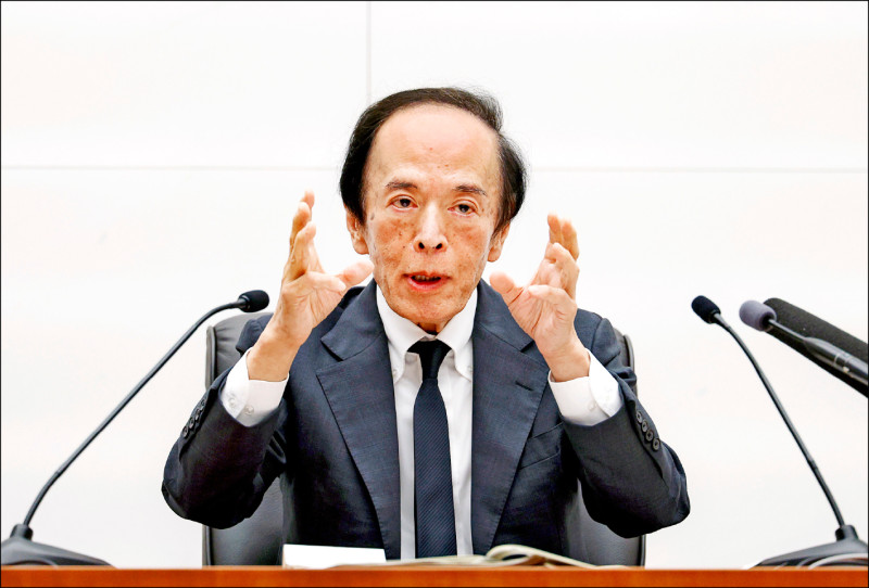 日升息1碼至1.25% 日銀總裁:不排除繼續升息
