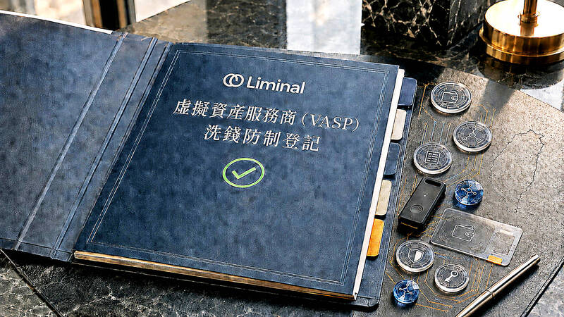 <加密貨幣>外商搶進台灣VASP專法 Liminal拔得頭籌