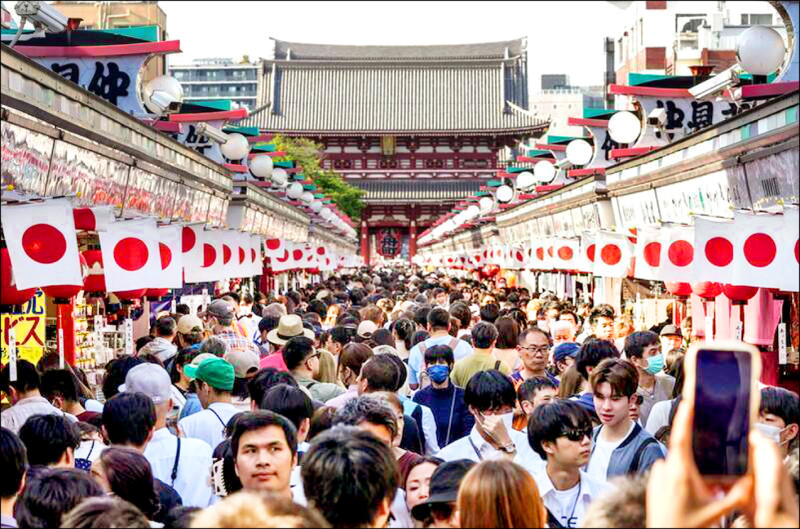 少了中客 日本觀光業無傷還創新高