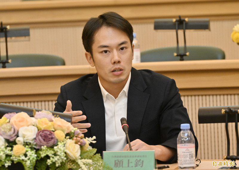 台灣連鎖加盟促進協會副秘書長顧上鈞。(記者田裕華攝)