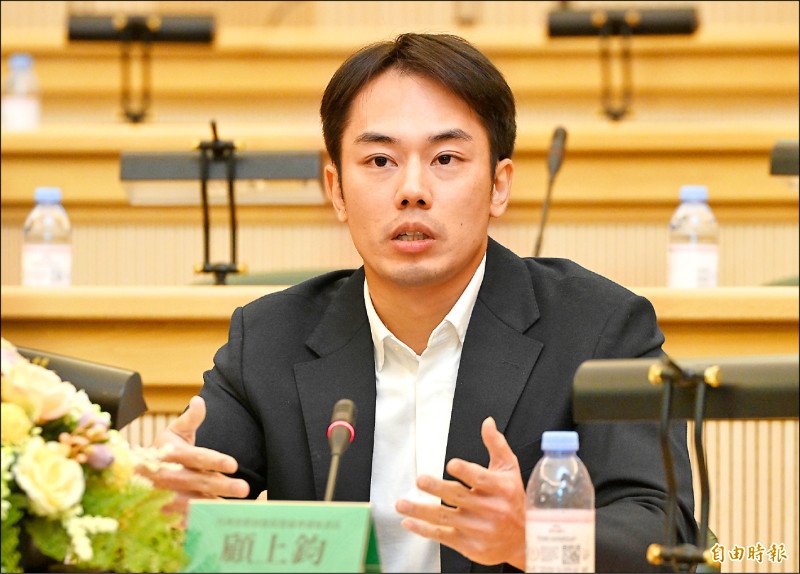 台灣連鎖加盟促進協會副秘書長顧上鈞（記者田裕華攝）