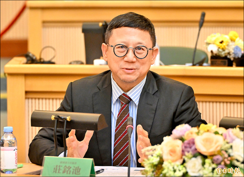 經濟部主任秘書莊銘池（記者田裕華攝）