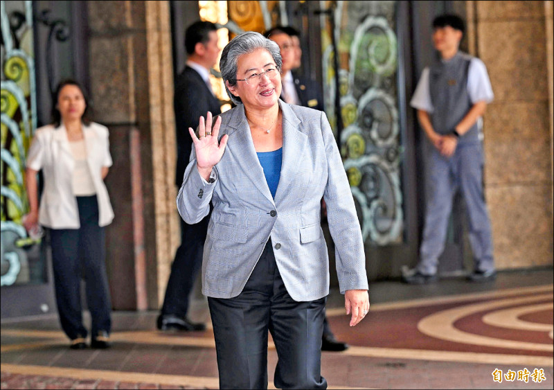 AMD蘇姿丰:對台3千億投資再加碼 AMD蘇姿丰:對台3千億投資再加碼