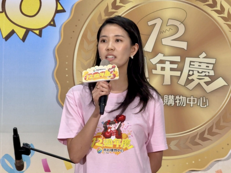 台南幫第4代侯郁琳上個月接任南紡購物中心總經理。（業者提供）