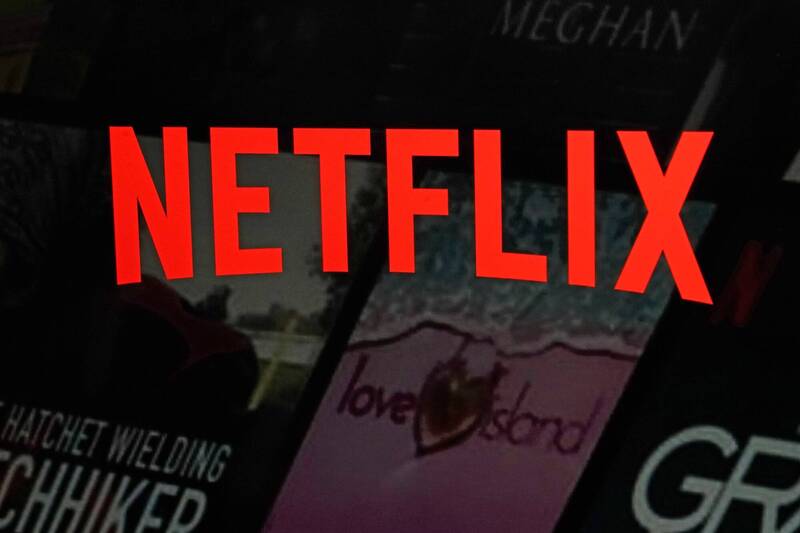 全球串流影音巨頭Netflix（網飛）正面臨成長壓力。（美聯社）