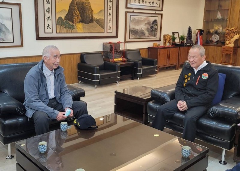 拜會苗縣長 長春總裁林書鴻：盼協助擴廠