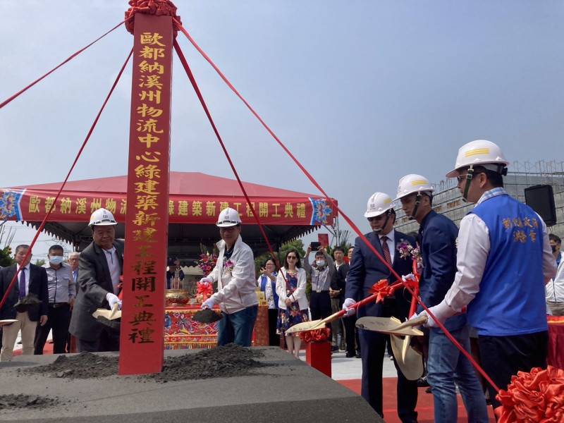 歐都納首間物流中心 落腳彰化溪州濁水溪邊