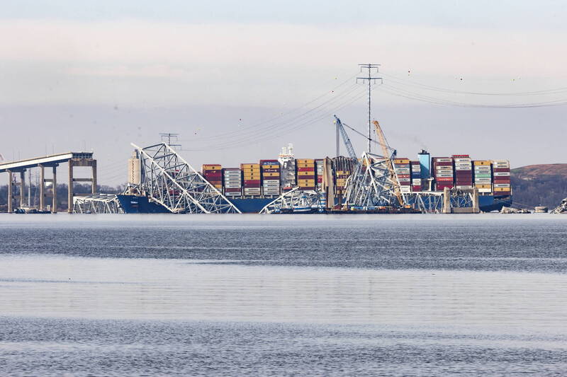 巴爾的摩斷橋恐賠40億美元 中企恐「被迫」承擔部分賠償