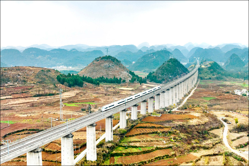 長度可繞地球1圈！中國高鐵濫建 陷28兆錢坑