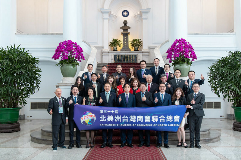 賴總統:台商從不畏懼危機 攜手友盟再創經濟高峰 賴總統:台商從不畏懼危機 攜手友盟再創經濟高峰