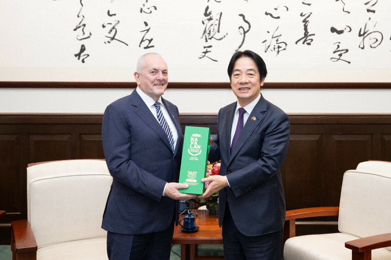 接見愛爾蘭眾院副議長 賴總統：盼共同打造半導體非紅供應鏈