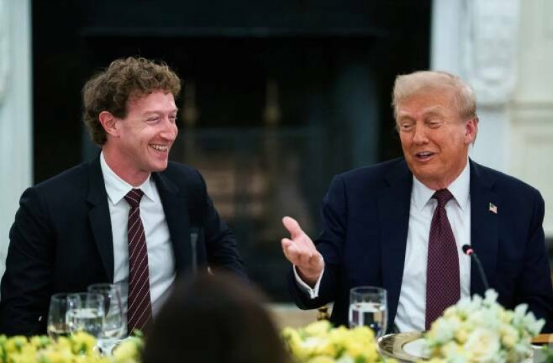 川普設宴關注在美投資  矽谷CEO承諾兆元級投資計畫